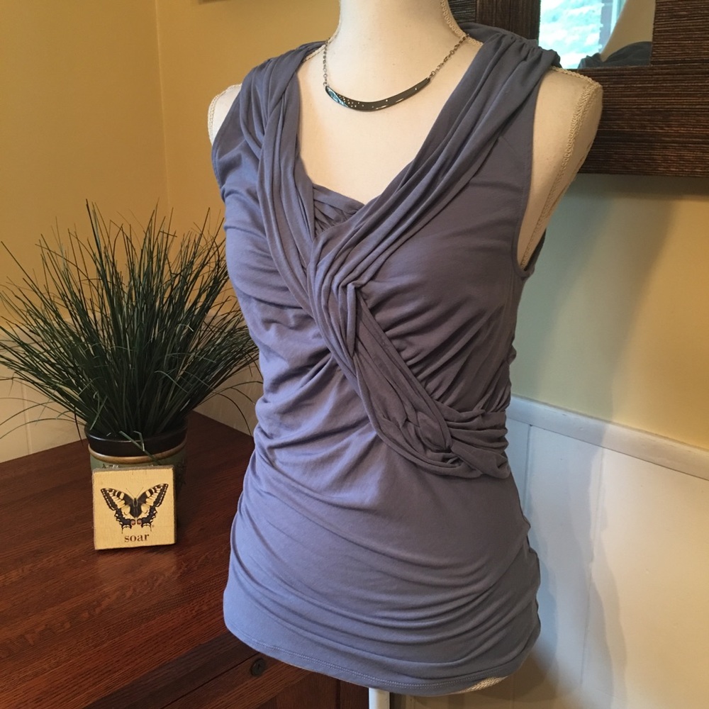Anthropologie Butteryfly Sidebent Twist Top NWT